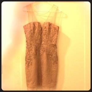 BCBG size 6, glitter detail dress